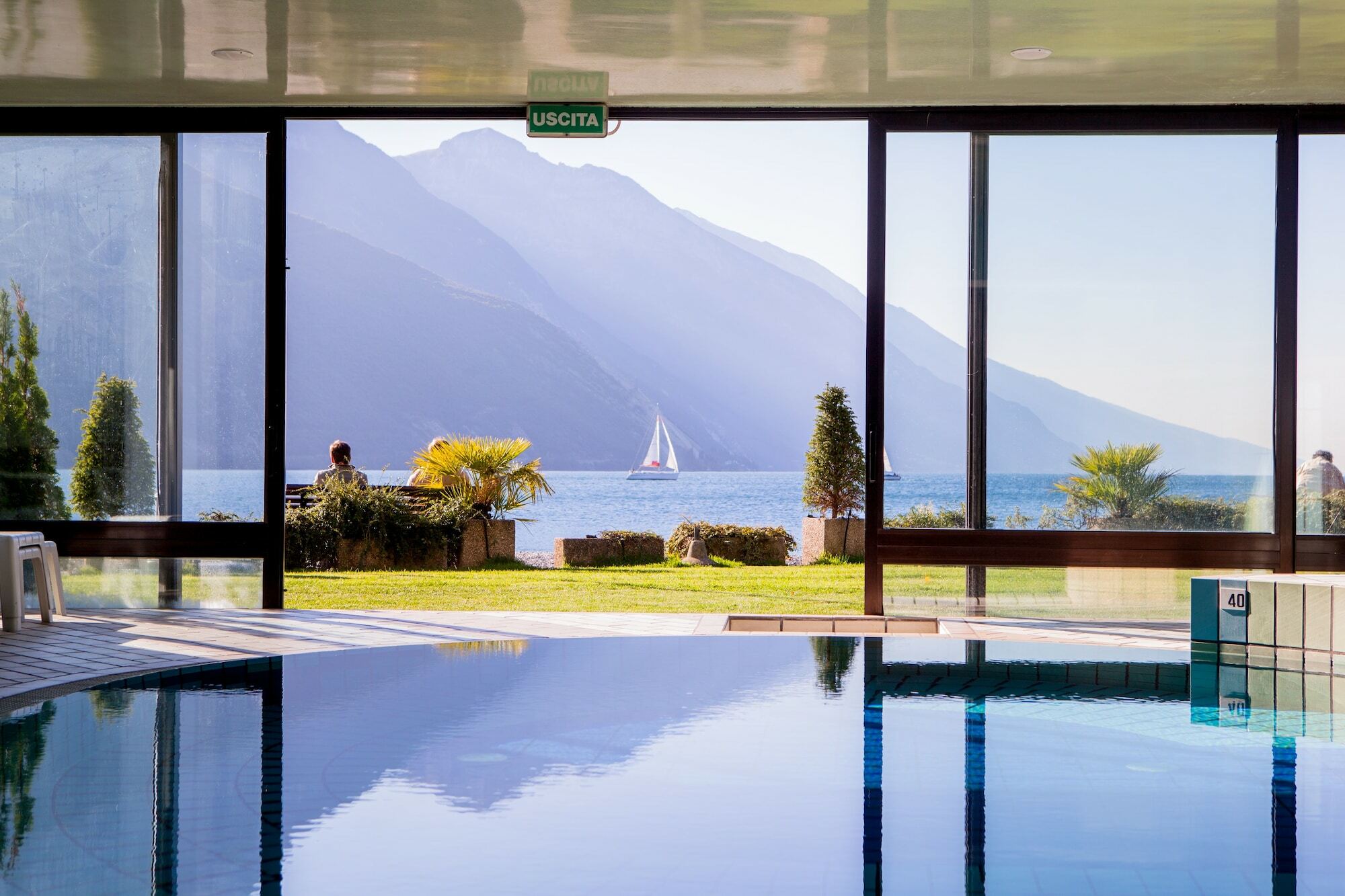 Hotel Lido Blu - Surf & Bike Torbole Sul Garda Buitenkant foto